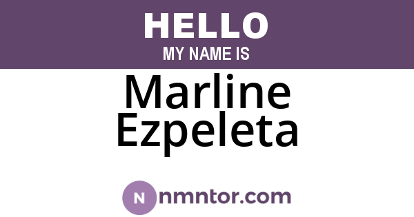 Marline Ezpeleta