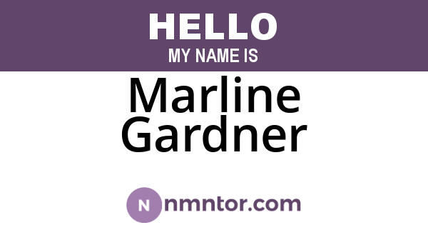 Marline Gardner