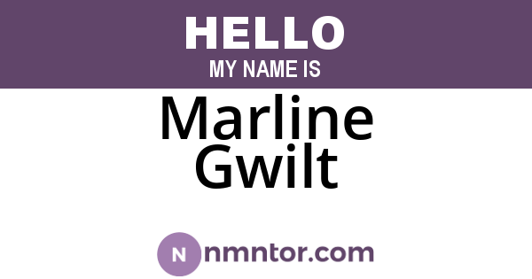 Marline Gwilt