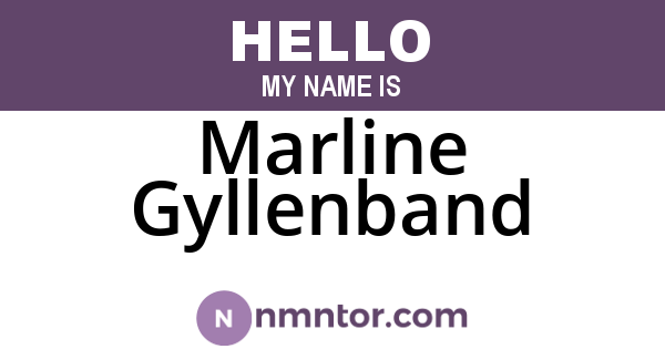Marline Gyllenband