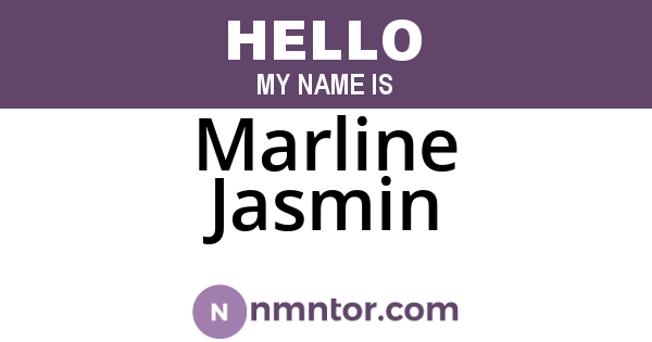 Marline Jasmin
