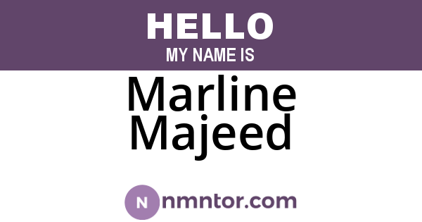 Marline Majeed