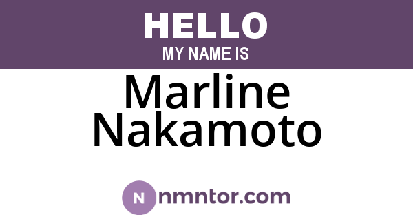 Marline Nakamoto