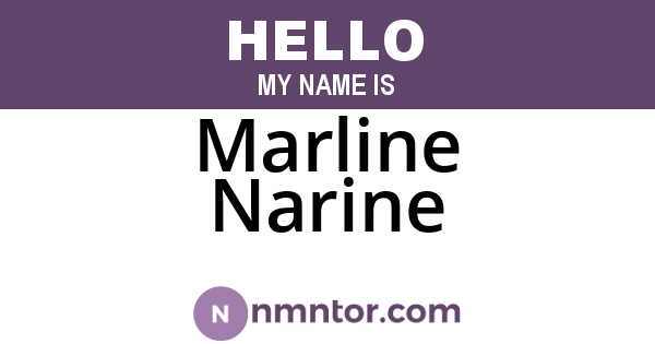 Marline Narine