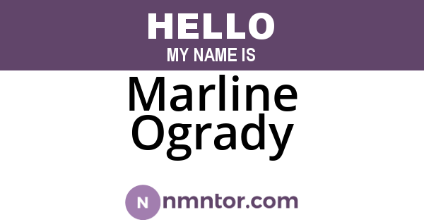 Marline Ogrady