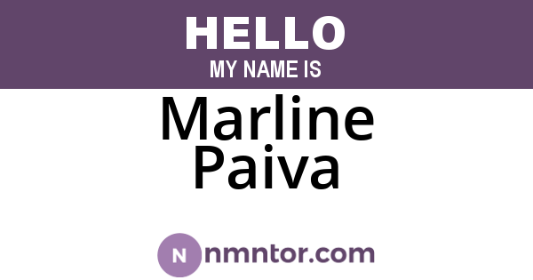 Marline Paiva