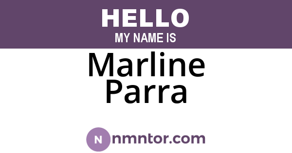 Marline Parra