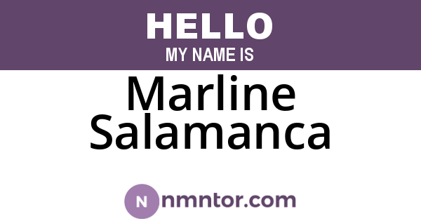 Marline Salamanca