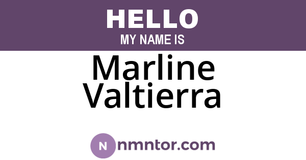 Marline Valtierra