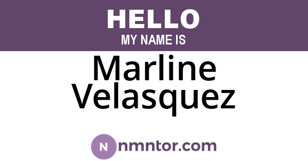 Marline Velasquez