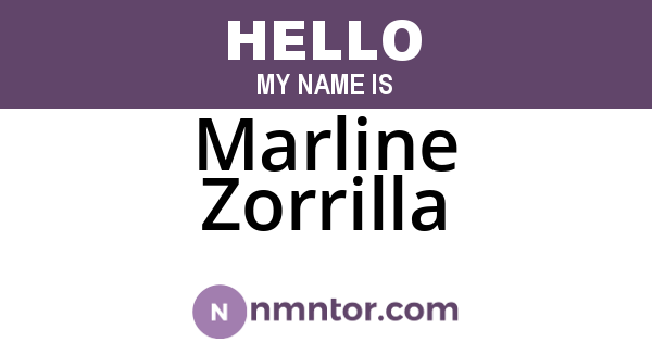 Marline Zorrilla