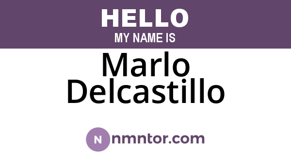 Marlo Delcastillo
