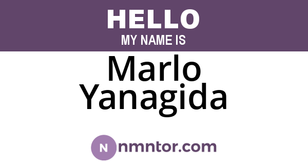 Marlo Yanagida