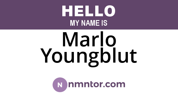 Marlo Youngblut