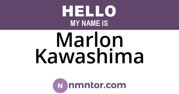 Marlon Kawashima