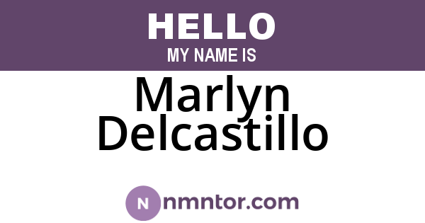 Marlyn Delcastillo