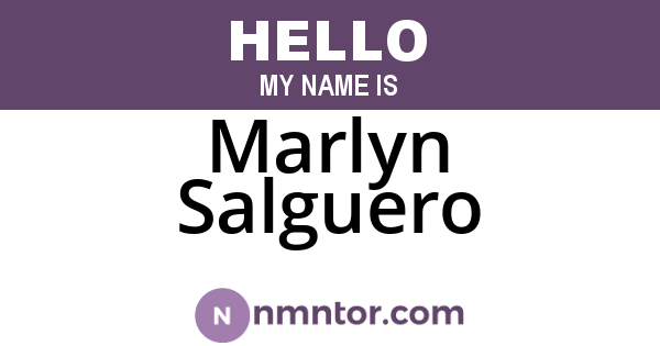 Marlyn Salguero