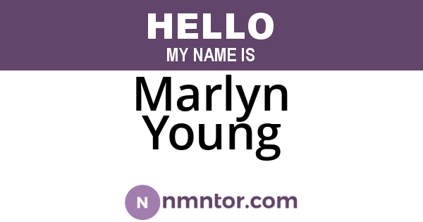 Marlyn Young