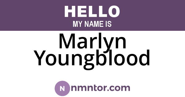 Marlyn Youngblood