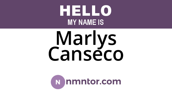 Marlys Canseco