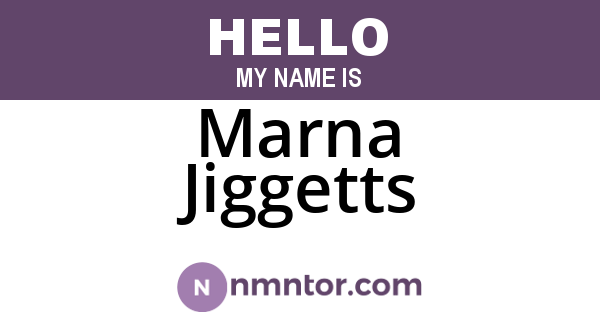 Marna Jiggetts