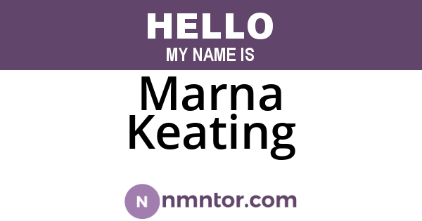 Marna Keating