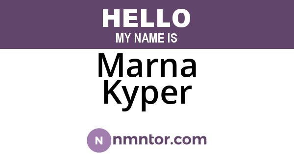 Marna Kyper