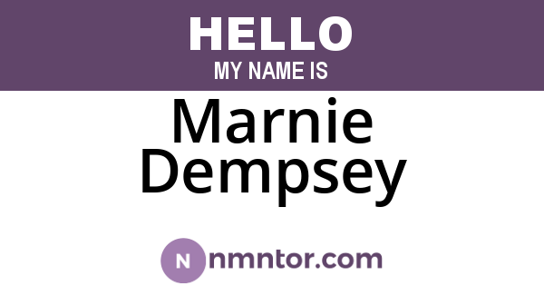 Marnie Dempsey