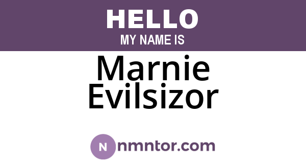 Marnie Evilsizor