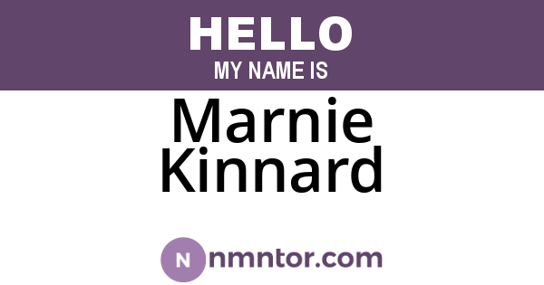 Marnie Kinnard