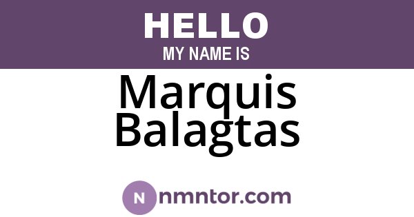 Marquis Balagtas