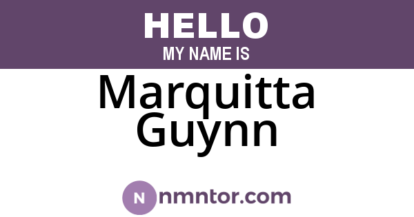 Marquitta Guynn
