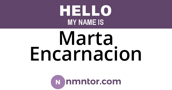 Marta Encarnacion