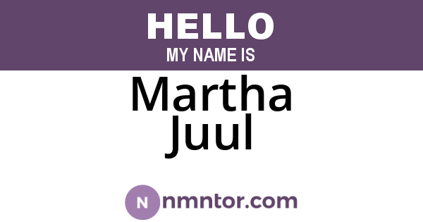 Martha Juul