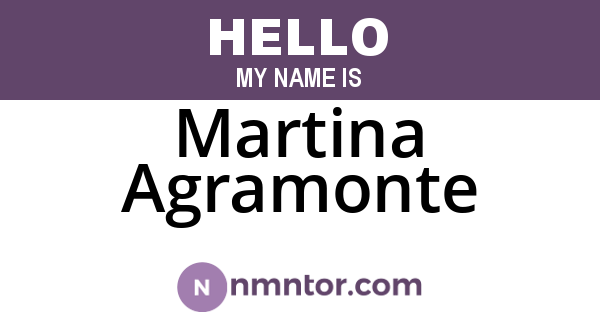 Martina Agramonte