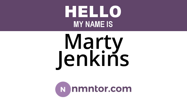 Marty Jenkins