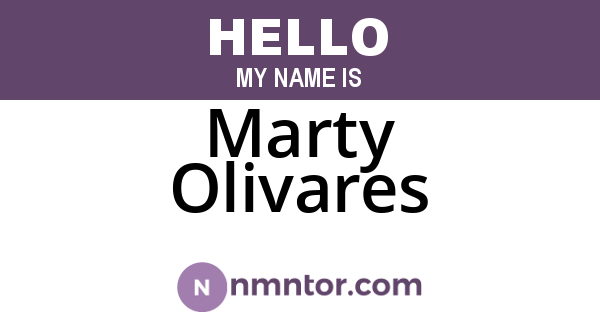 Marty Olivares
