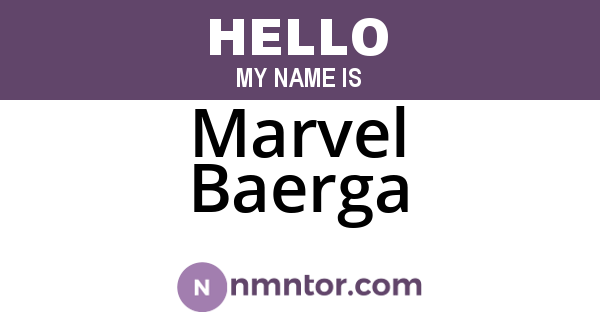 Marvel Baerga