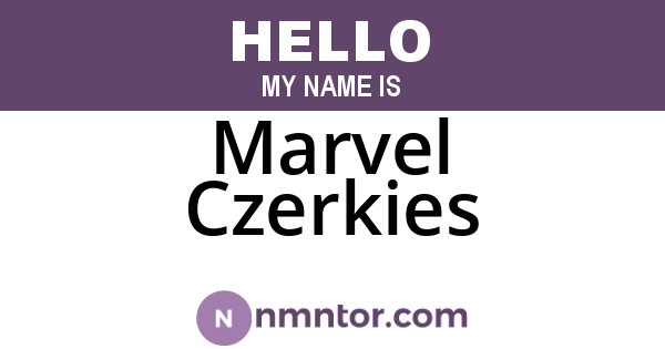 Marvel Czerkies
