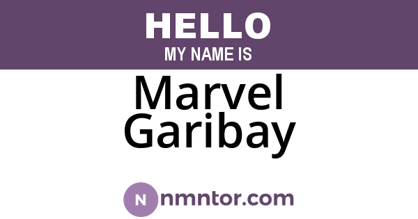 Marvel Garibay