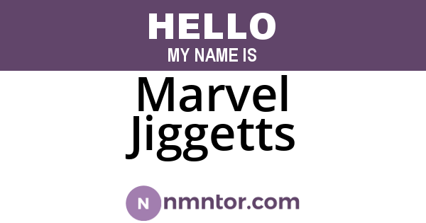Marvel Jiggetts