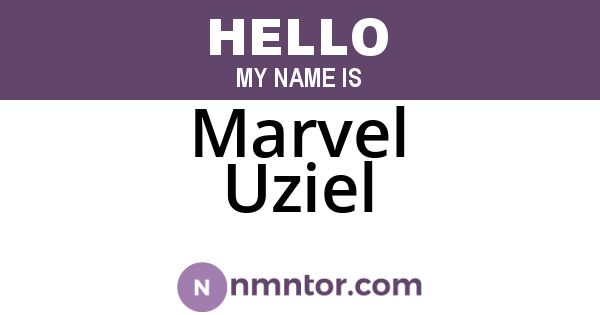 Marvel Uziel