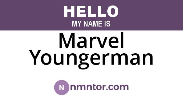 Marvel Youngerman