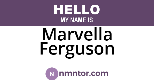 Marvella Ferguson