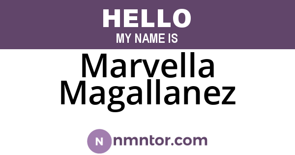 Marvella Magallanez