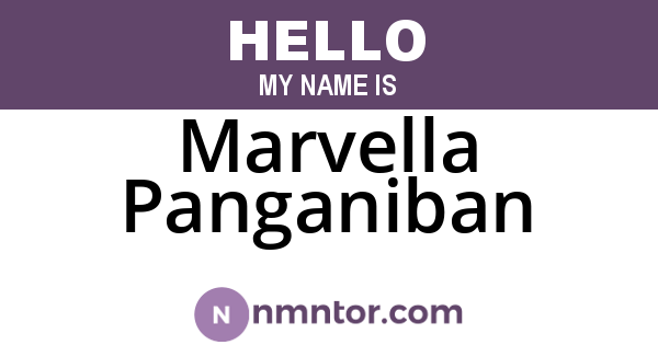 Marvella Panganiban