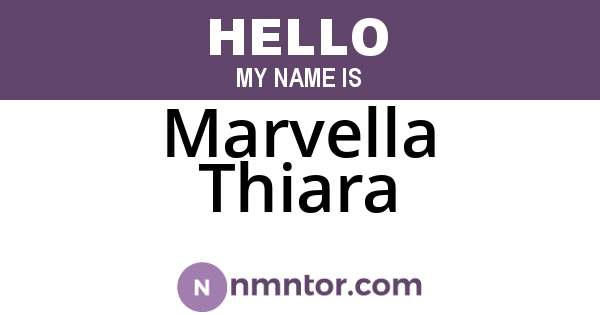 Marvella Thiara