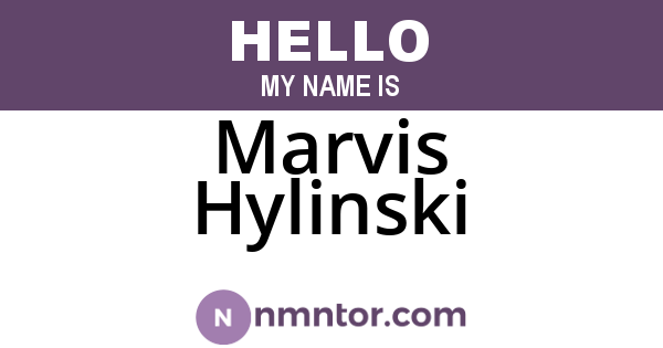 Marvis Hylinski