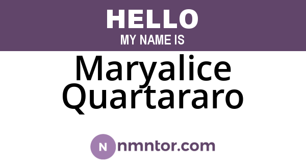 Maryalice Quartararo