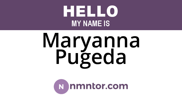 Maryanna Pugeda